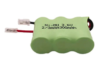 La batterie rechargeable de Ni MH de 3.6V 300mAh emballe la taille de 500Cycles 2AAA 3AAA