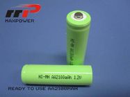 Préparez l'UL de relissage de la CE de la batterie rechargeable 1.2V AA2100mAh de nimh